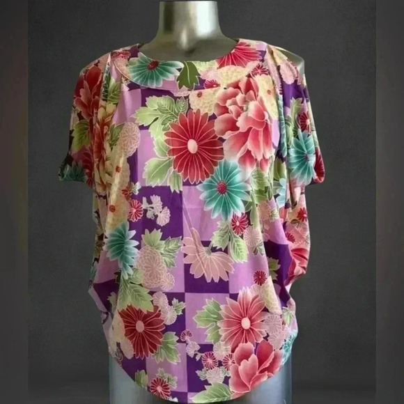 🆕BCBGMaxAzria Floral Print Top - Picture 9 of 14